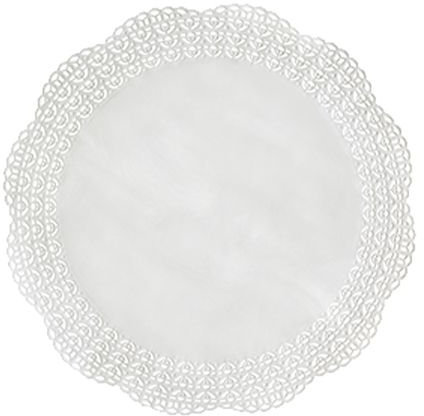 Tortenspitzen Fine Line rund Ø 28 cm weiss Firenze Premium-Qualität für schöne Hochzeitsfeier und besonderen Anlass. Menge: 800 St