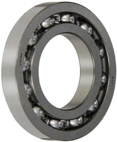 SKF 16006 Radial Bearing, Single Row, Deep Groove Design, ABEC 1 Precision, Open, Normal Clearance, Steel Cage, Metric, 30mm Bore, 55mm OD, 9mm Width, 1650lbf Static Load Capacity, 2520lbf Dynamic Load Capacity