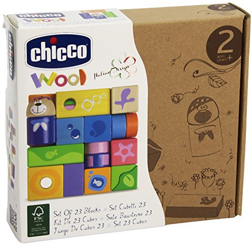 Chicco 00005165000000 - Bausteine, 23-er Set