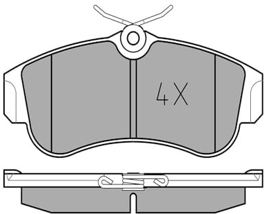 Meyle 025 215 4617 Brake Pad Set, disc brake
