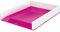 Leitz Briefkorb A4, Zweifarbiges Design, Weiß/Pink, Duo Colour, WOW, 53611023