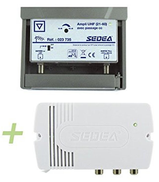 Kit Amplificateur PROFESSIONNEL 023 735 + Alimentation 24 Volts 100 mA / 2 sorties