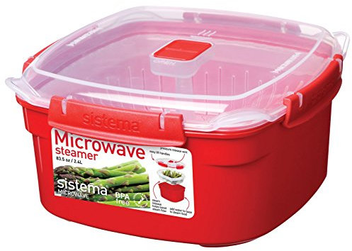 SISTEMA Cuiseur vapeur micro-ondes a clips - 2,4L