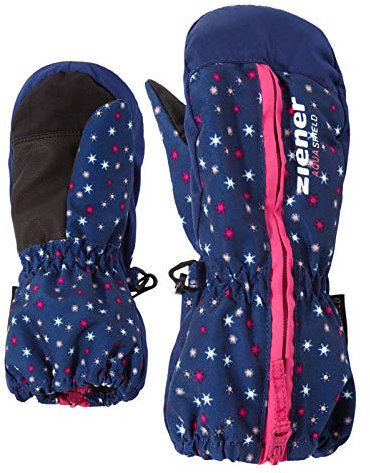 Ziener Baby LANGELO AS MINIS glove Ski-handschuhe / Wintersport | wasserdicht, atmungsaktiv, , snowflake print (snowflake print), 92cm