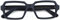 J&L Glasses Retro Klassisches Nerd Klar Hornbrille Brille mit Fensterglas Damen Herren Brillenfassung holz Stil (Black)