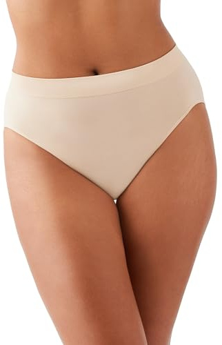Wacoal Women's B-Smooth Seamless Full Coverage Hi-Cut Brief Panty, 834175