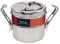 King International Clip Tiffin Lunch Box,Steel Lunch Box,12 cm (2 tier)|Steel Lunch Boxes for Kids,Steel Tiffin Lunch Box kids,Indian Metal Tiffin, Steel Bento tiffin,Made in India