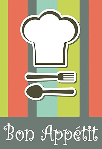Schatzmix Blechschild Kaffee Bon Appetit Restaurant Metallschild Wanddeko 20x30 tin Sign