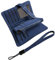 AOXONEL Petit Portefeuille en Cuir à Deux Volets pour Femme avec Blocage RFID avec Porte-Cartes et fenêtre pour Carte d'identité Violet 3, Violet3, Small, Vintage (Navy Blue)