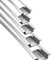 Profilé en aluminium pour bande LED avec diffuseur opaque 10 mètres Avec support de montage