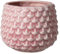 Bloomingville Blumentopf Pinecone Retro Übertopf Vintage Pflanztopf für Zimmerplanzen, Sukkulenten S (9,5 cm ø) Öffnung: 7 cm ø, rosa, Keramik