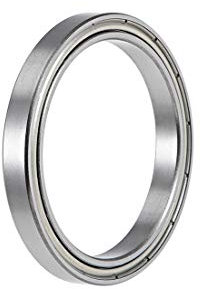 sourcing map 6708ZZ Kugellager Rillenkugellager Bearing Skateboard Bearings Rollenlager Skateboard Kugellager Doppelt Geschirmter Chromstahl Z2 ABEC1 40 mm x 50 mm x 6 mm