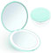 Giazee Magnifying Makeup Mirror, Portable 1X/10X Travel LED Pocket Comapct Mirror with Light for Handbag Purse