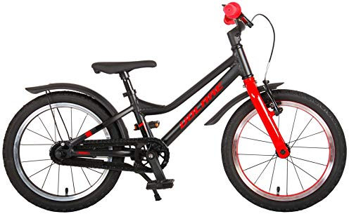 Volare Unisex-Youth 21670 Kinderfahrrad, Rot, Schwarz, Kleinkind
