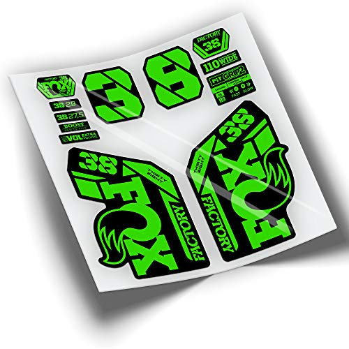 Fox 38 Factory 2021 Farben WP433 Neongrün