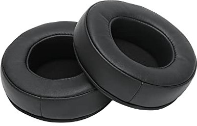Kopfhörer Ohrpolster, 2 Stück 90 Mm Kunstleder + Schwamm Universal Stereo Headset Ohrpolster Ersatzteile