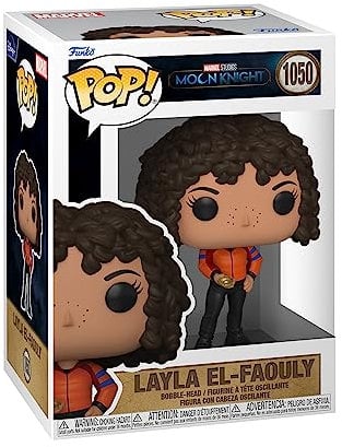 Funko POP! Marvel: Moon Knight - Layla EL-Faouly - Vinyl-Sammelfigur - Geschenkidee - Offizielle Handelswaren - Spielzeug Für Kinder und Erwachsene - TV Fans - Modellfigur Für Sammler und Display