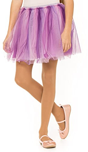 OVISSA Strumpfhose Mädchen Ballettstrumpfhose Kinderstrumpfhosen, Beige 5-6 Jahre