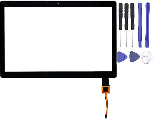 For Lenovo Tab M10 HD TB-X505 X505F X505L 10.1 inch Touch Screen Digitizer Glass Lens Replacement Repair Kit Black (LCD Not Included)