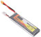 TOPINCN Batterie RC LiPo, Taux de Décharge de Puissance 4000mAh 2S XT60 Connecteur de Prise Batterie LiPo, Batterie de Véhicules Télécommandés 7.4V 60C
