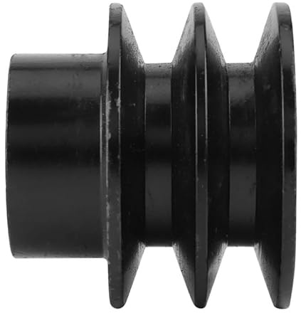 Genérico Polea de Correa en V con Doble Ranura para Motores 168F 170F GX110 GX120 GX160 GX200 7HP ATV Go Kart
