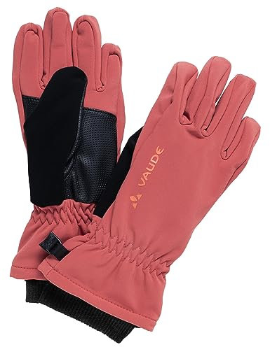 VAUDE Unisex Baby Kids Rondane, Ziegel, 4 Handschuhe für Jungen, Backstein, 37