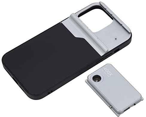 Microscope Lens ,Mini 400x Phone Microscope Lens Easy to Use All Inclusive Design for