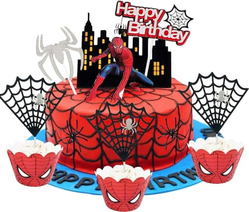Happy Birthday Tortendeko 9 Stück Kuchen Deko Cake Topper Geburtstag Tortenaufleger Geburtstagsdeko Kuchendeko Kuchendekoration Geburtstagskuchen Deko für Kinder Junge Mädchen