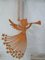 Edelrost Engel Christbaumschmuck Aufhänger Vintage Weihnachten Shabby chic 17cm