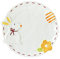 Cabilock Ostern-frühstücksteller Kinder Kinderteller Salat Obstteller Dessertteller Aus Porzellan Osterteller Ostern Obstteller Kindergeschirr Keramik Lebensmittel Mädchen Grillplatte
