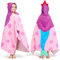 Joiedomi Mermaid 127 x 77 cm Kapuzenhandtuch für Kinder - Weiches Baumwoll-Badetuch -für Kinder von 3-10 Jahren -Poolhandtuch mit Kapuze - saugfähiges Poncho Handtuch Kinder