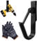Cragmut Universal Tool Belt Hook，Heavy Duty Tool Belt Hook for Cordless Drills Impact Wrench Holder for Hand Drills, air Nail Guns, Electric Wrenches