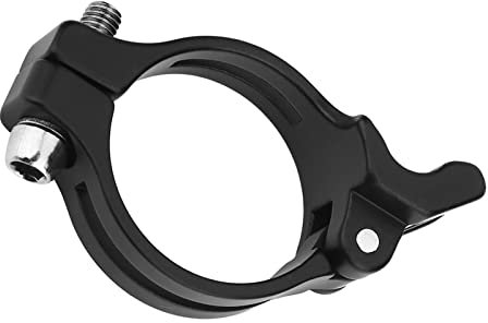 Tomvorks Fahrrad Umwerfer Klemme Adapter Clip Fahrradzubehör Robuste Aluminiumlegierung 2 Größen für Fahrradfahren (31,8 mm)