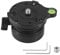 Gosknor Tripod Leveling Base with 1/4 Thread, Aluminum Tripod Head Plate ±15° Tilt Adjustment Camera Leveler with Bubble Level for DSLR & Video Cameras Smart Telescopes