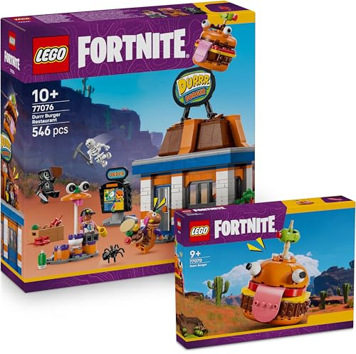 Lego Fortnite Burger Combi : Durrr Burger Restaurant 77076 & 77070 - Nouveautés 2025