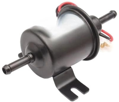 LTHTZO Pompa di carburante elettrica a bassa pressione, pompa di trasferimento carburante a gasolio, compatibile con carburatore, tosaerba, barca HEP-02A2, universale, 12 V 24 V, ricambio for auto.(12