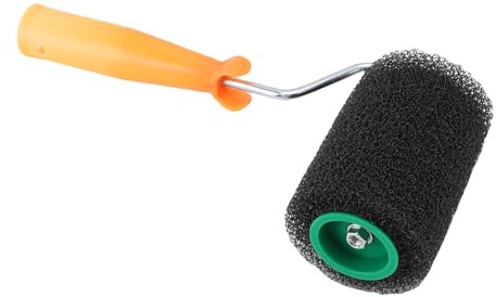 Depisuta Rouleau à Peinture texturé, 9 Pièces de 4 Pouces, Kit de Rouleaux de Doublure de Lit avec éponge en Mousse et Cadre en Plastique, Kit de Rouleaux de Doublure de Lit pour Boîte de