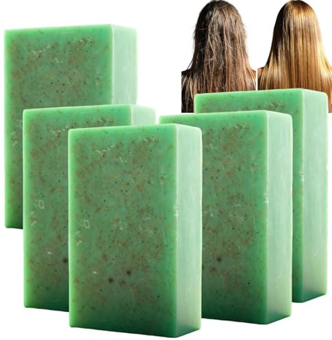 Hydrating hair soap, Shampoo Bars And Conditioner Set, Hair Regrowth Treatment, Rosemary Amino acid Shampoo Bar Clarifying Oil Control, solid Sham/poo strengthening Deep Cleansing Shampooing (5pcs)