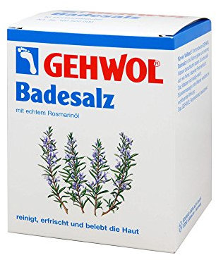 Gehwol Rosmarin Badesalz, 10X25 g