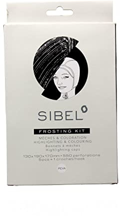 Sinelco Sibel Frosting Kit Mütze mit Haken, 5 Stück