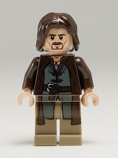 LEGO Figur Herr der Ringe Aragorn (lor017) Lord of Rings