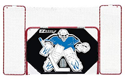 EZ Ziel 2 in. Folding Stahl Hockey Ziel mit Rücklaufsperre – Shooter Tutor & Ziele Ziel Net
