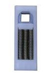 Hoppe Door Handle Spring For UPVC Door Handles, Cassette, Stainless Steel, Matte, 5mm x 63mm x 22mm