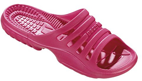 BECO Pantoletten, Badelatschen Unisex, Ciabatte Donna, Rosa (Pink 4), 36 EU