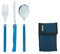 Ferrino Posate Pieghevoli Travel Blue