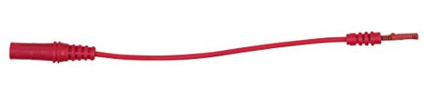 KS Tools 150.0959 4,0 mm Eingangsbuchse auf 1,2 mm Prüfadapterbuchse flach (rot)
