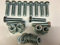Pack of 12 - M12 x 50 Sets setscrews Fully Threaded Bolts zinc Plated high tensile Grade 8.8 + 12 Hex Nuts and 24 - Washers