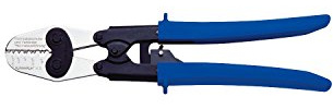 Edler Systems Kerbzange K2 für nicht isolierte Rohrkabelschuhe und Verbinder, 0,75-16 mm², 1 Stück,KLK2