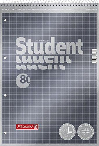 5X BRUNNEN Collegeblock A4 Spirale oben Lin.28