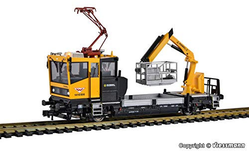 Viessmann 2618 ROBEL Gleiskraftwagen 54.22 Wiebe mit Prüfpantograph und Arbeitskorb, Funktionsmodell 2L 1:87 Neu